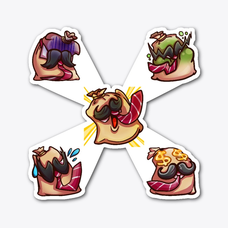 Moods Sticker Set