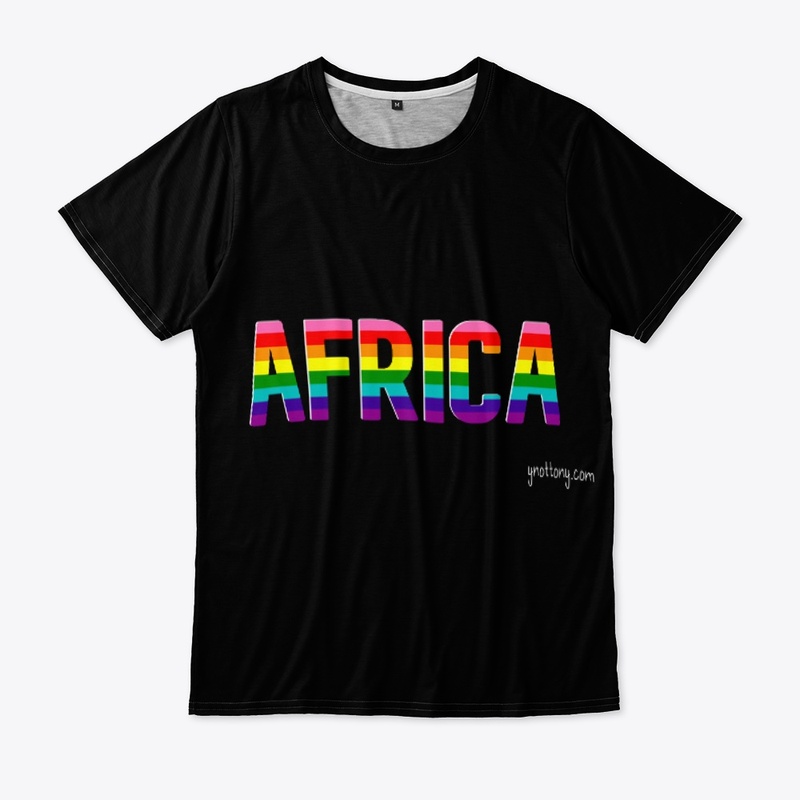 Africa Pride Rainbow Flag Apparel