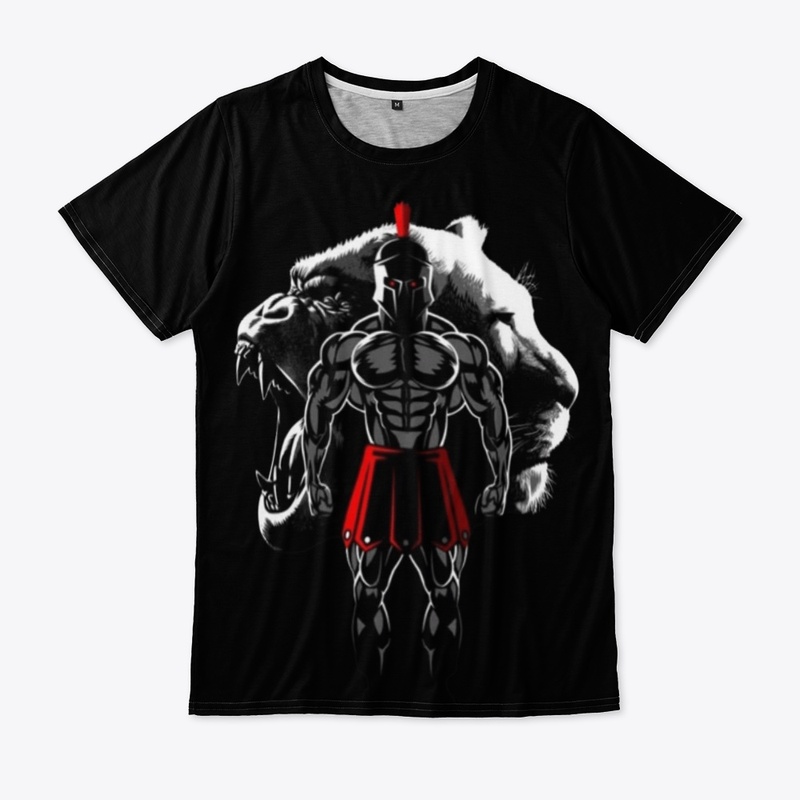  Gladiator Gorilla Lion Power Majesty