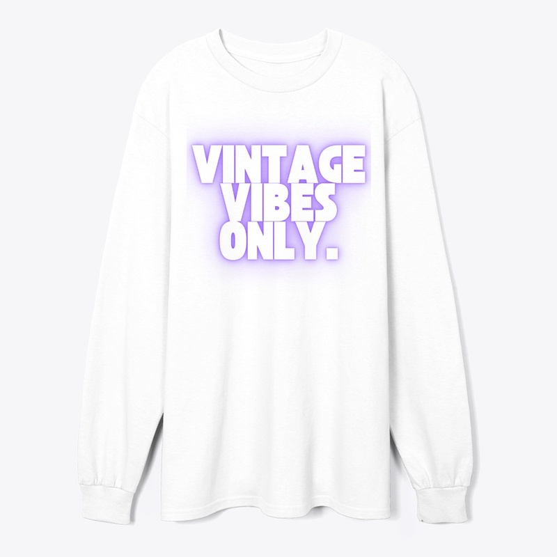 Vintage Vibes Only T-Shirt Design