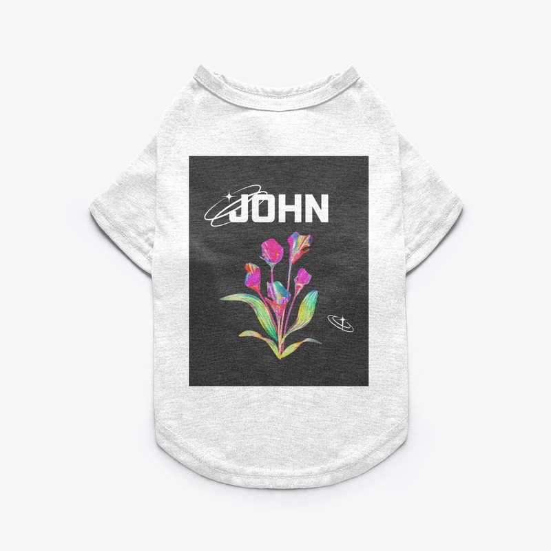 John's Flower Tshirt/T-shirt 