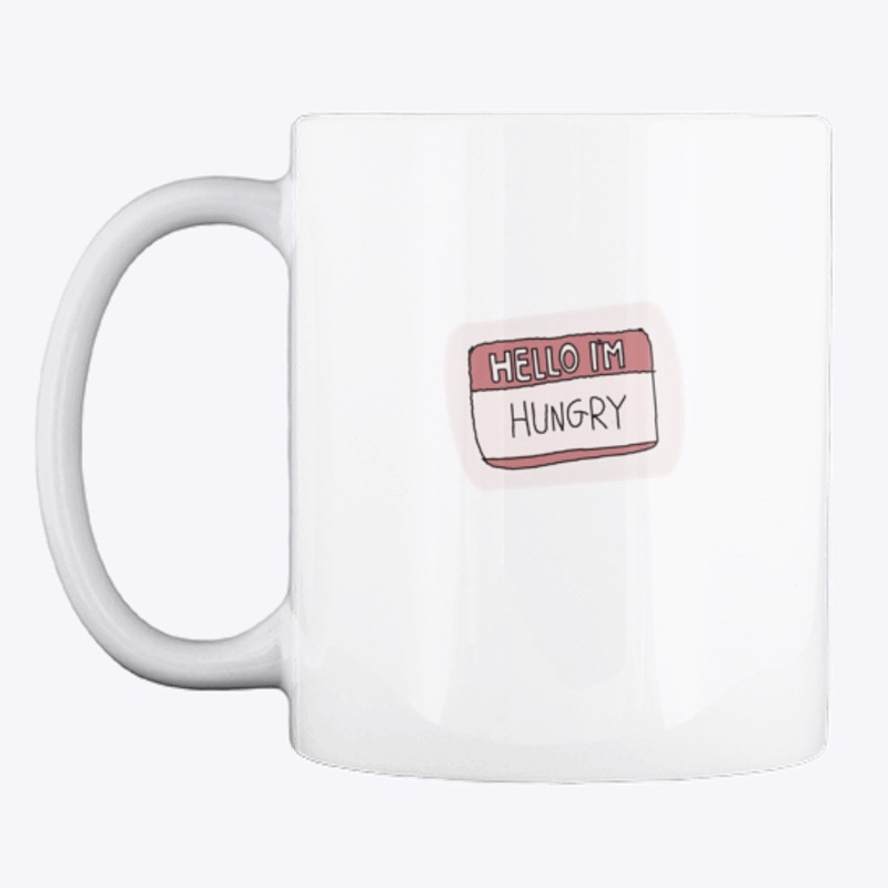 Hello Im Hungry Name Tag