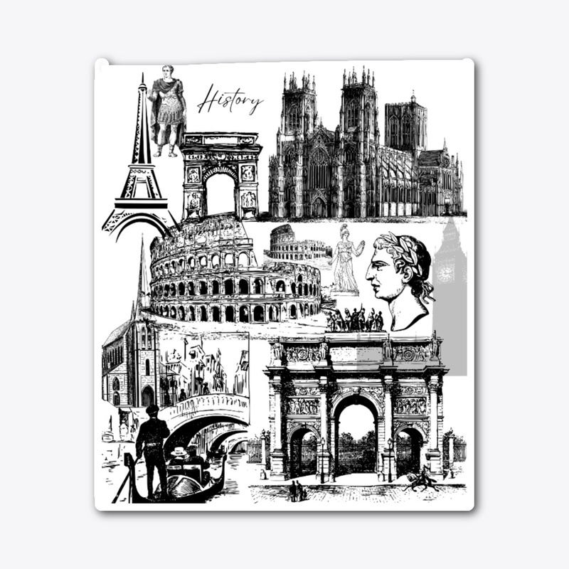 T-shirt with history design