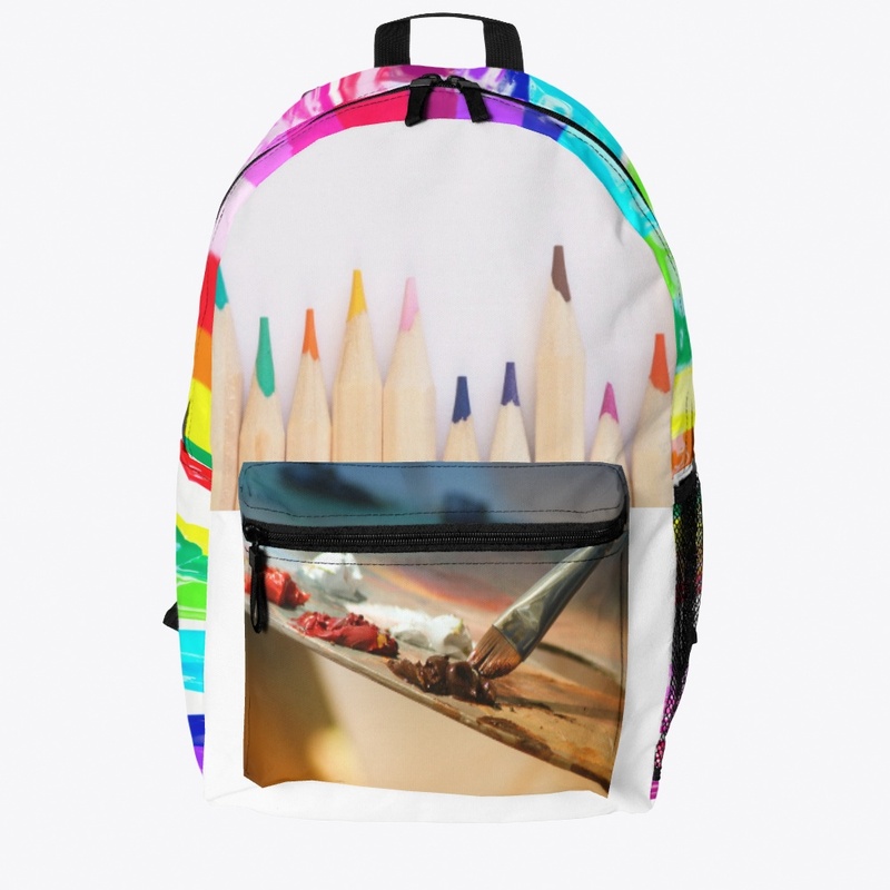 Multi coloured backpack for kids/adults
