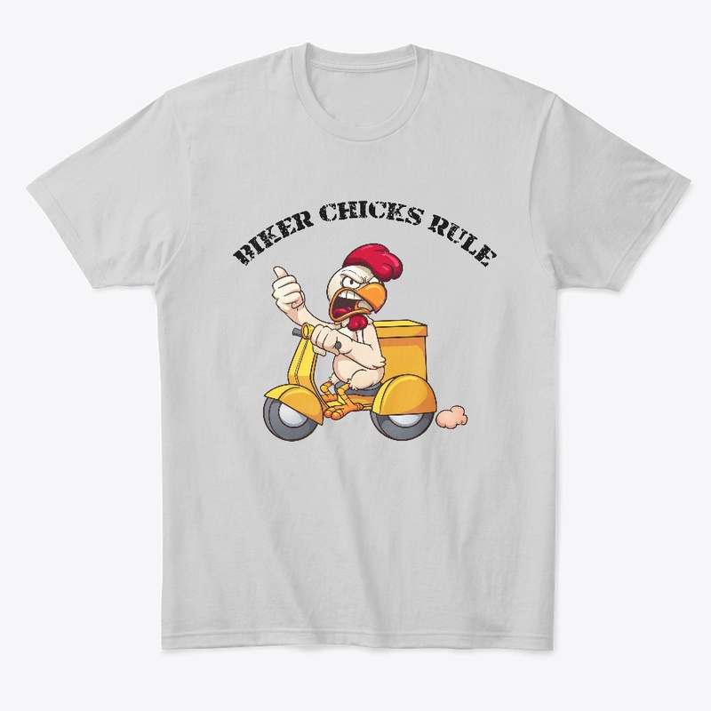 Biker Chicks Rule! Tee (Satire)