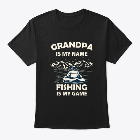Funny Fishing T Shirt Gift For Cool Chri Black T-Shirt Front