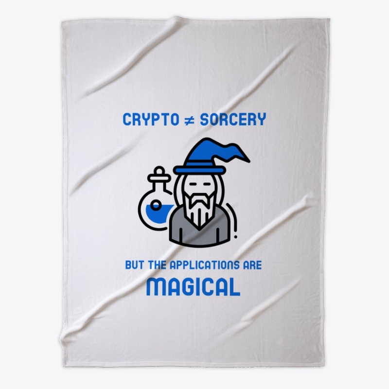 Crypto is not sorcery but magical (blue)