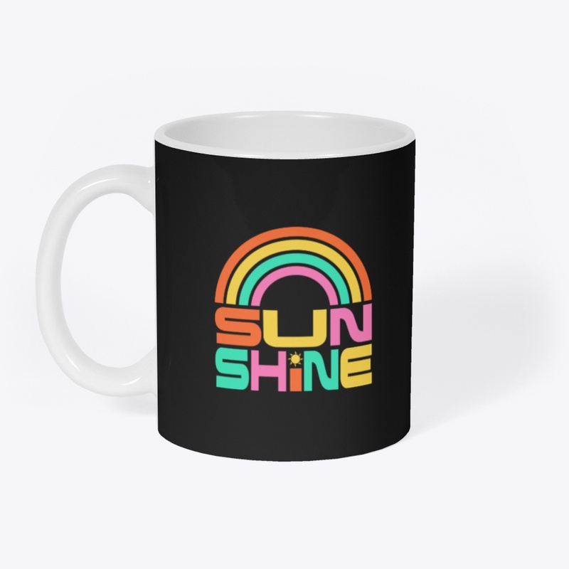 Sunshine Colorful Rainbow Art Motivation