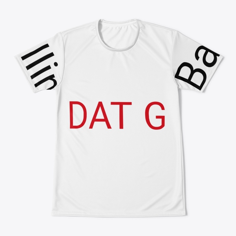 DAT G Ballin baseball Jersey 