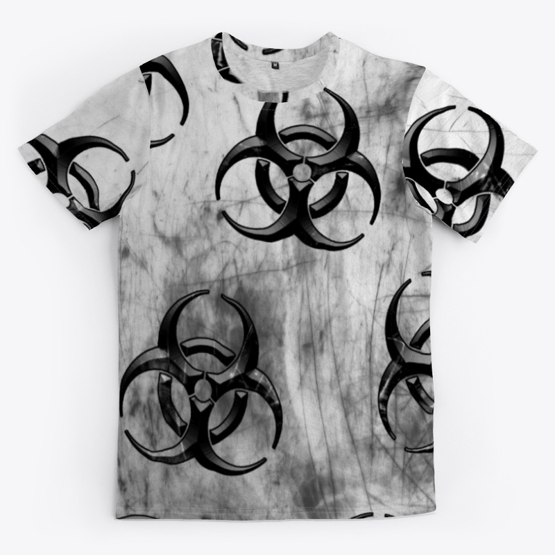 Grungy Biohazard Pattern