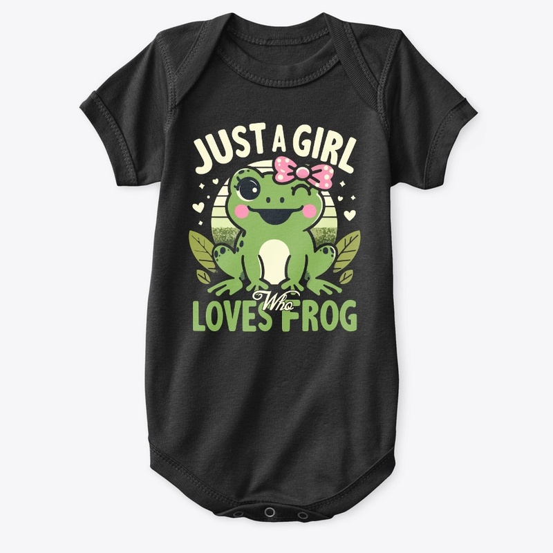Girl Loves Frog T-Shirt