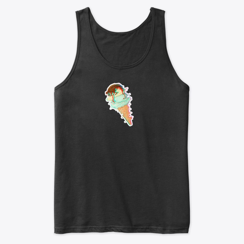Glitchy Ice Cream Cone