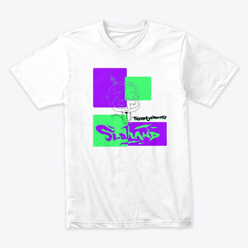 Third Eye Monkey (purple and green)