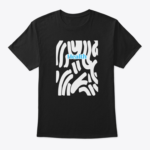 Health Vibes Black Kaos Front
