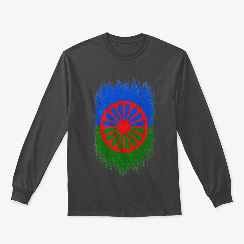 Roma Romani Pride Flag Wheel Heritage