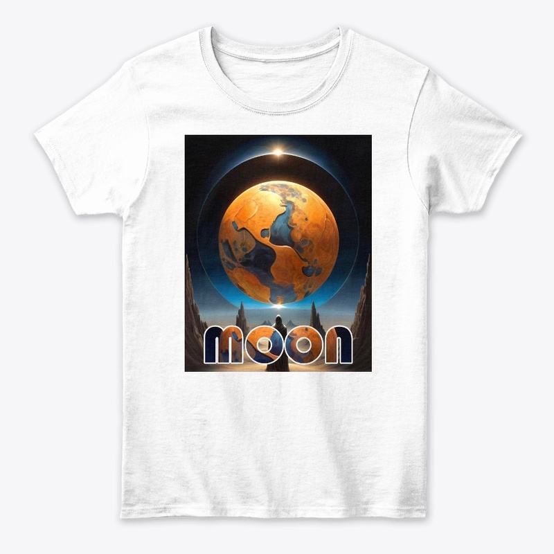 T-shirt design "Moon"