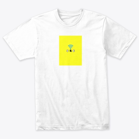 Cookie & Cream Basic Tee Heather White T-Shirt Front