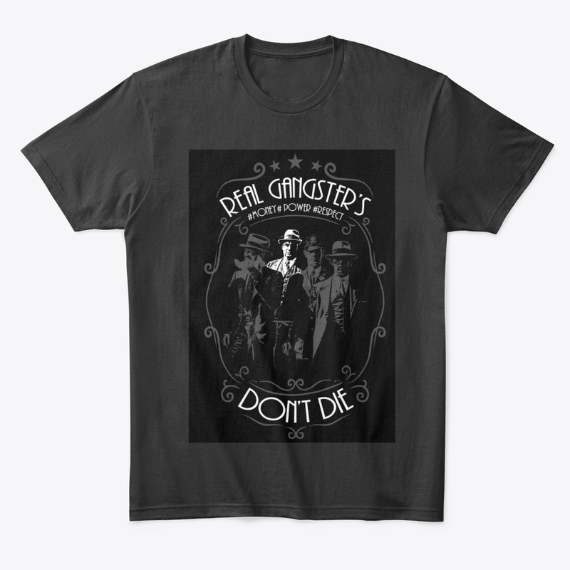 Craze Uk |  Real Gangsters Dont Die Tees