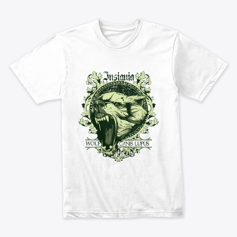 Craze Uk | Insignia Wolf Canis Lupas Tee