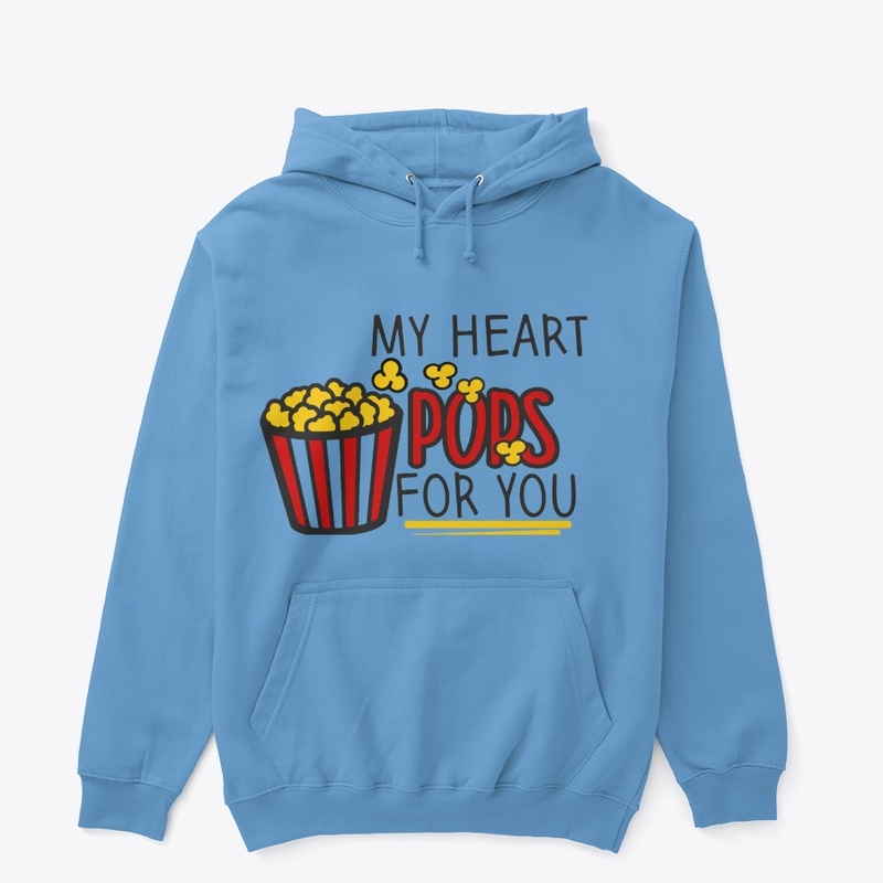 MY HEART POPS FOR YOU