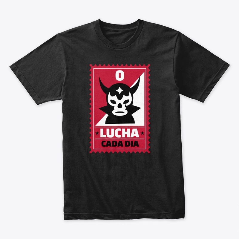 Lucha Stamp 02 ( fight every day)