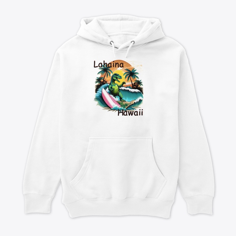 Surfing Dino Lahaina