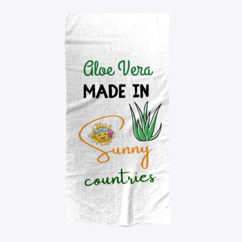 Aloe vera made in sunny coutries