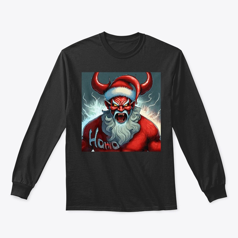 Santa Claws (punny and eye-catching)