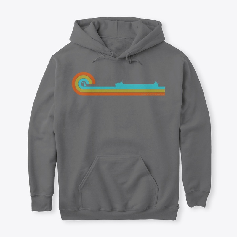 Michigan Retro Cargo Ship