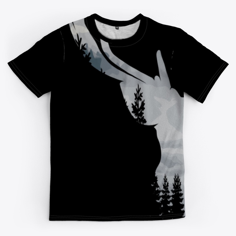 Deer Winter Forest