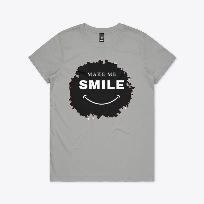 MAKE ME SMILE Women's Maple Tee T-Shirt