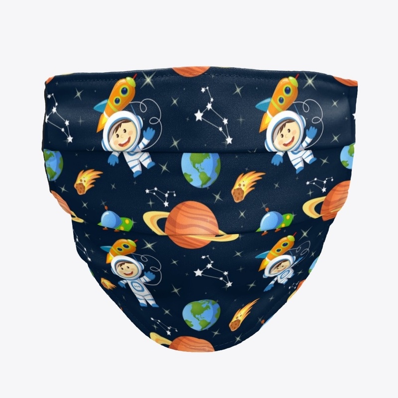 Space astronomy planet mask for kids