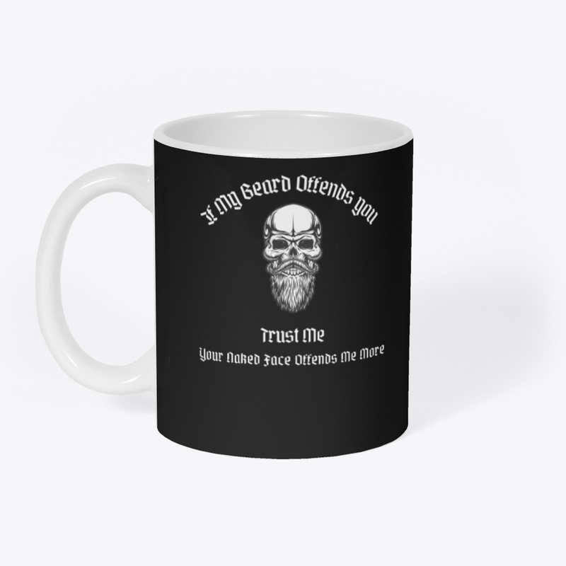 Bearded Skull, If My Beard Offends You