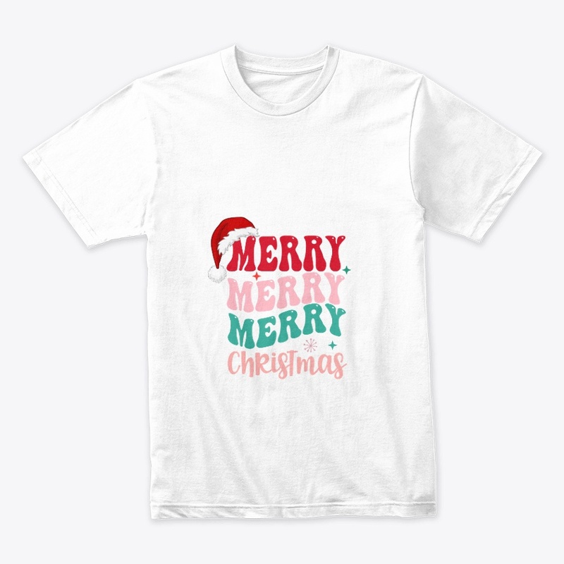 "Many Christmas Wishes – T-Shirt Design