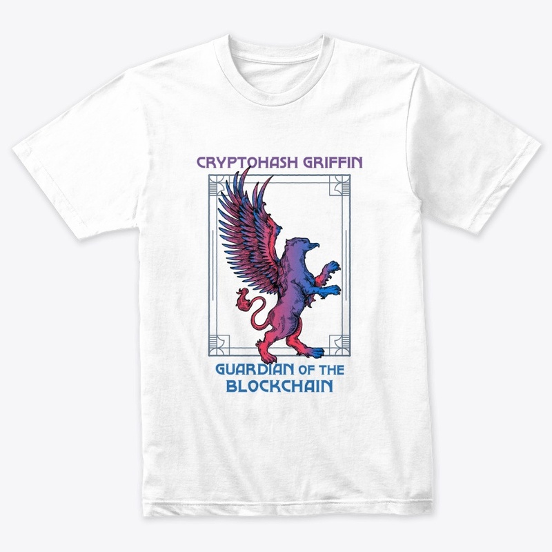 Cryptohash Griffin Heraldry (white)