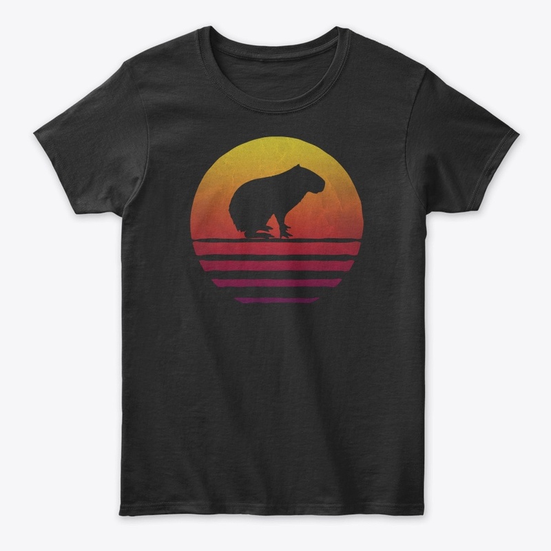 Vintage Capybara Lover Gifts