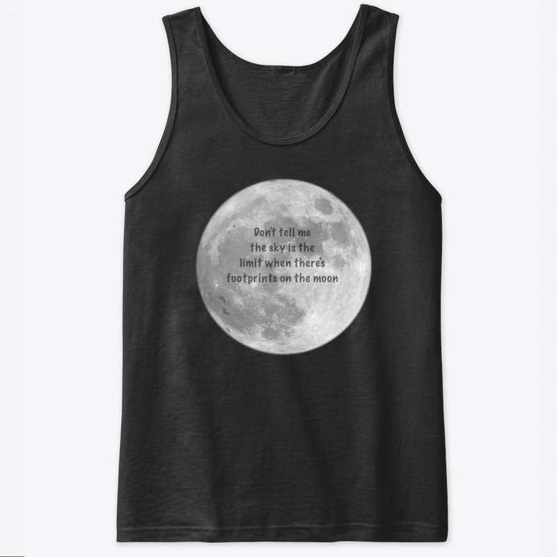 Footsteps on the moon