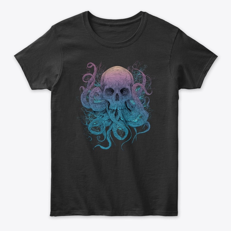 Deep Sea Kraken Skull-V5