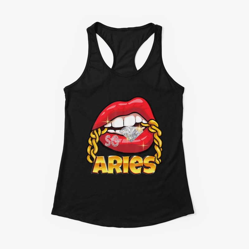 Juicy Lips Gold Chain Aries