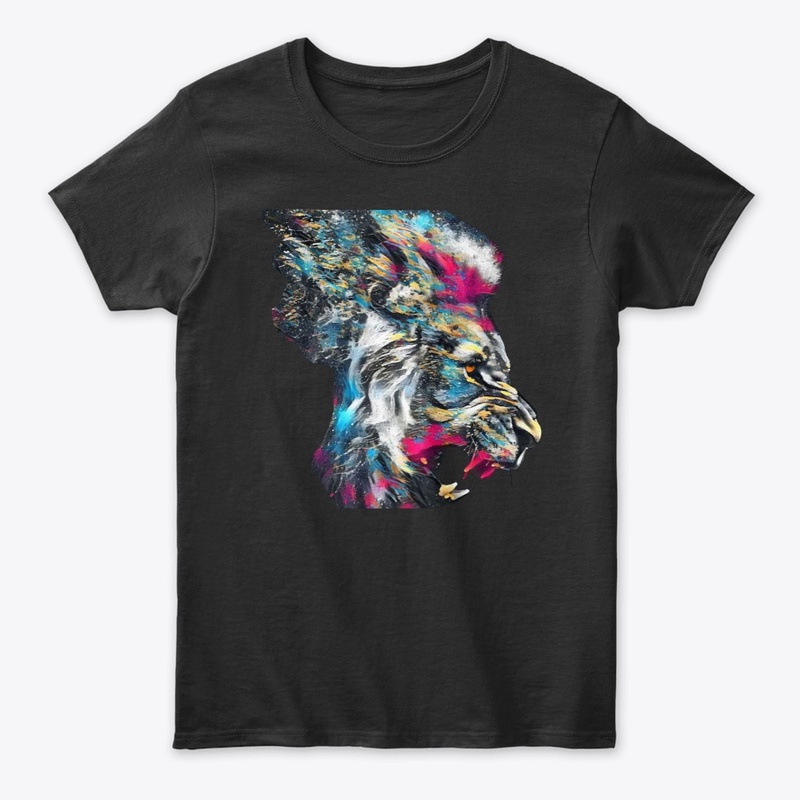 Galaxy Lion T-shirt | Men & Women