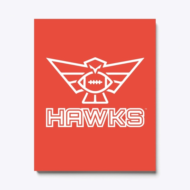 Hawks Football Wall Decor