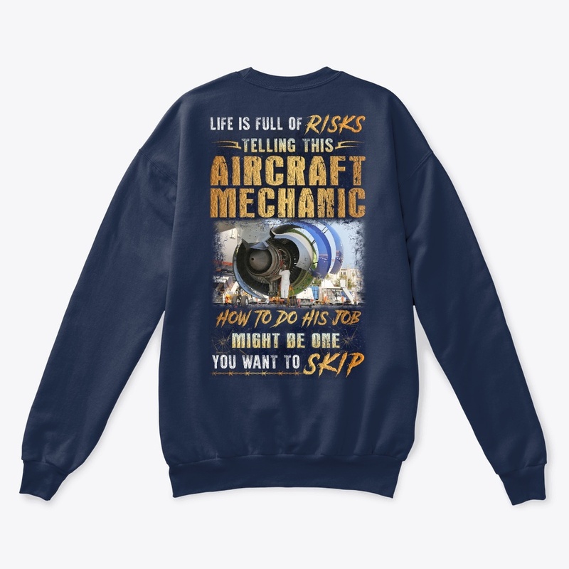 Risky Aircraft Mechanic Shirt