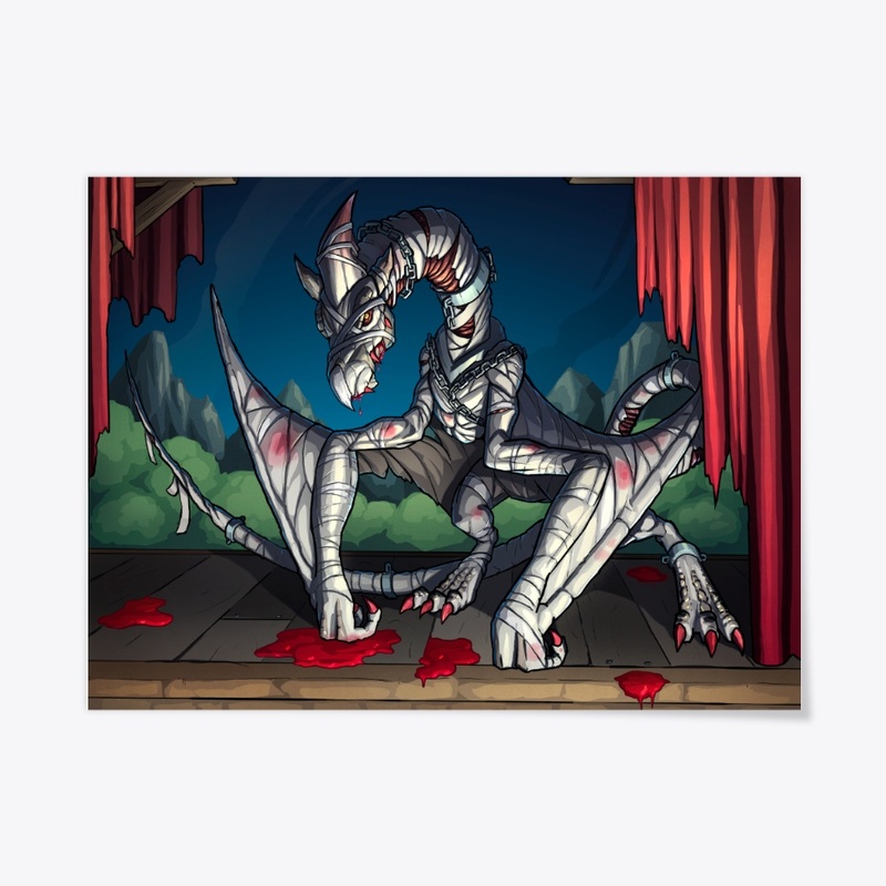 The Alagaddan Crimson Fang POSTER