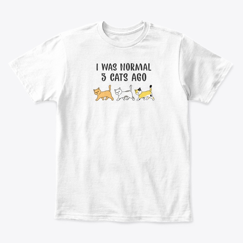 I was normal 3 cats ago funny cat lover