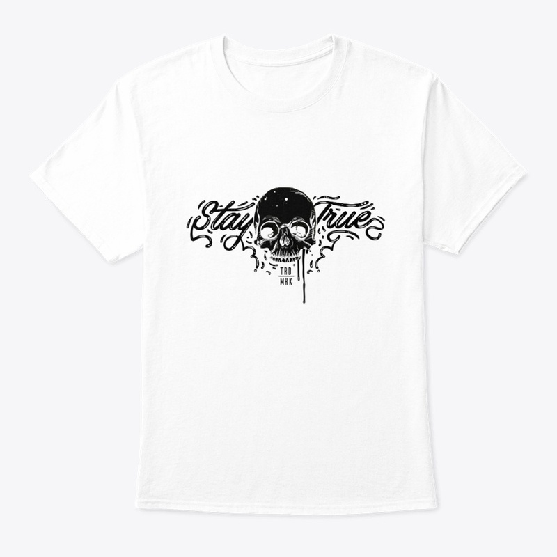 Stay True Skull Tee