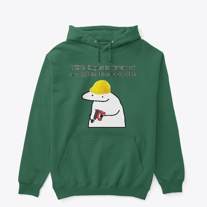 Right in front of your OSHA HANDBOOK