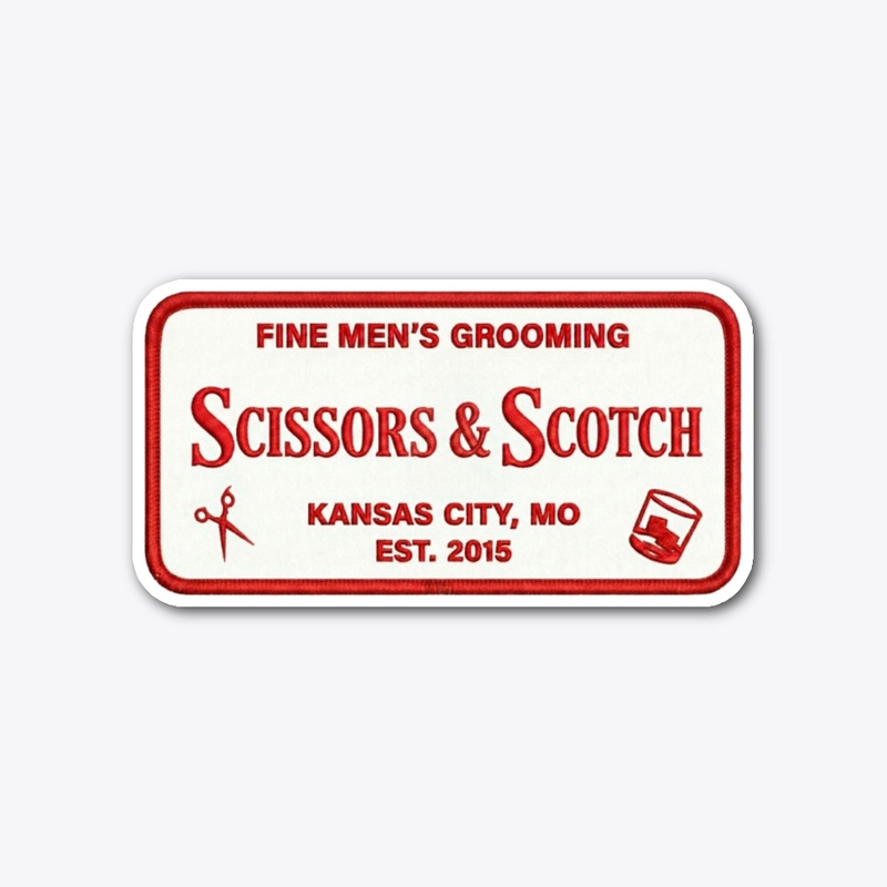 S&S Retro Patch Sticker
