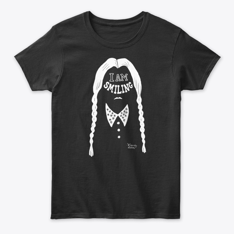 I AM SMILING WEDNESDAY ADDAMS QUOTES HAL