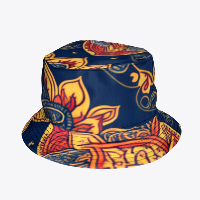 Yoga luxurious flower pattern