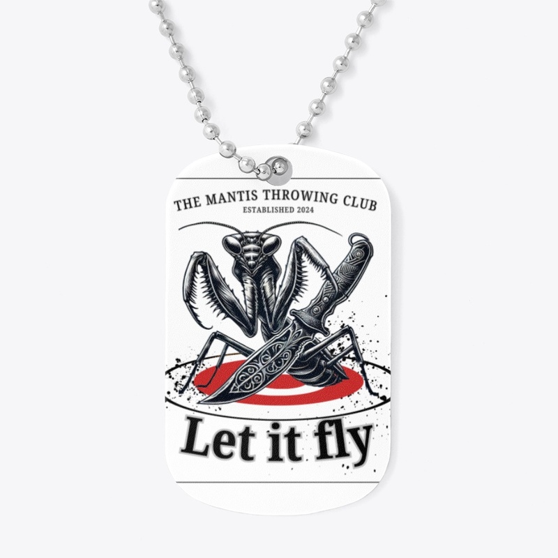 The Mantis throwing Club merch
